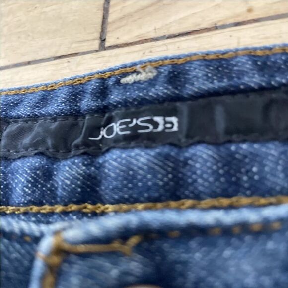 JOE’S Jeans Womens W 24 Cropped Ex-Lover Blue Gemma VTG Y2K LA Design 30in Waist - Picture 11 of 16